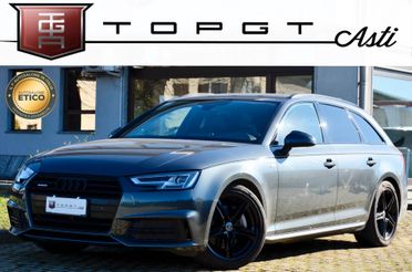 AUDI A4 AVANT 2.0 TDI S-LINE INT+EXT QUATTRO 190cv S-TRONIC, SERVICE AUDI, UFF ITALIANA, EURO 6B, FARI FULL LED, VIRTUAL COCKPIT, RETROCAMERA, PERMUTE