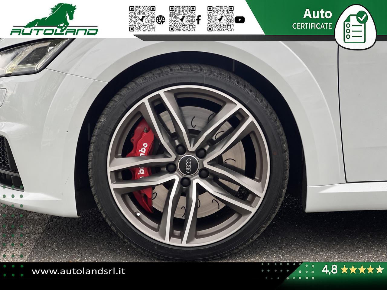 Audi TT Coupe 2.0 tfsi S line QUATTRO REVO Stage 3 - B&O - Matrix - MMI Plus - Retrocamera
