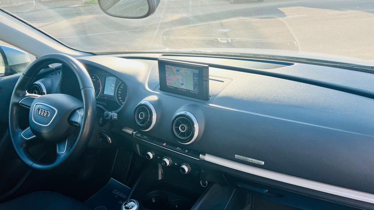 Audi A3 SPB 2.0 TDI 150 CV clean diesel quattro edition