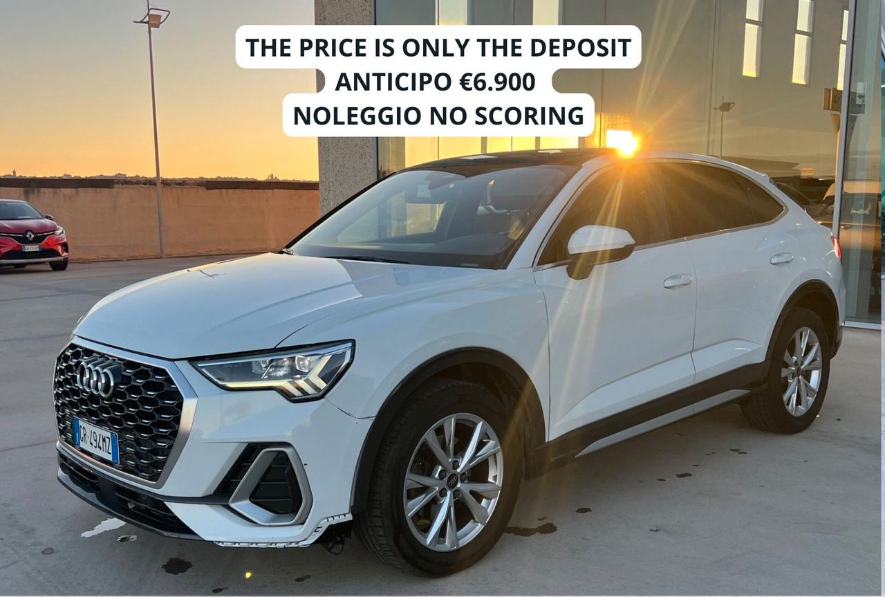 Audi Q3 SPB 35 2.0 TDI S line s-tronic - ANTICIPO €6.900 NOLEGGIO NO SCORING