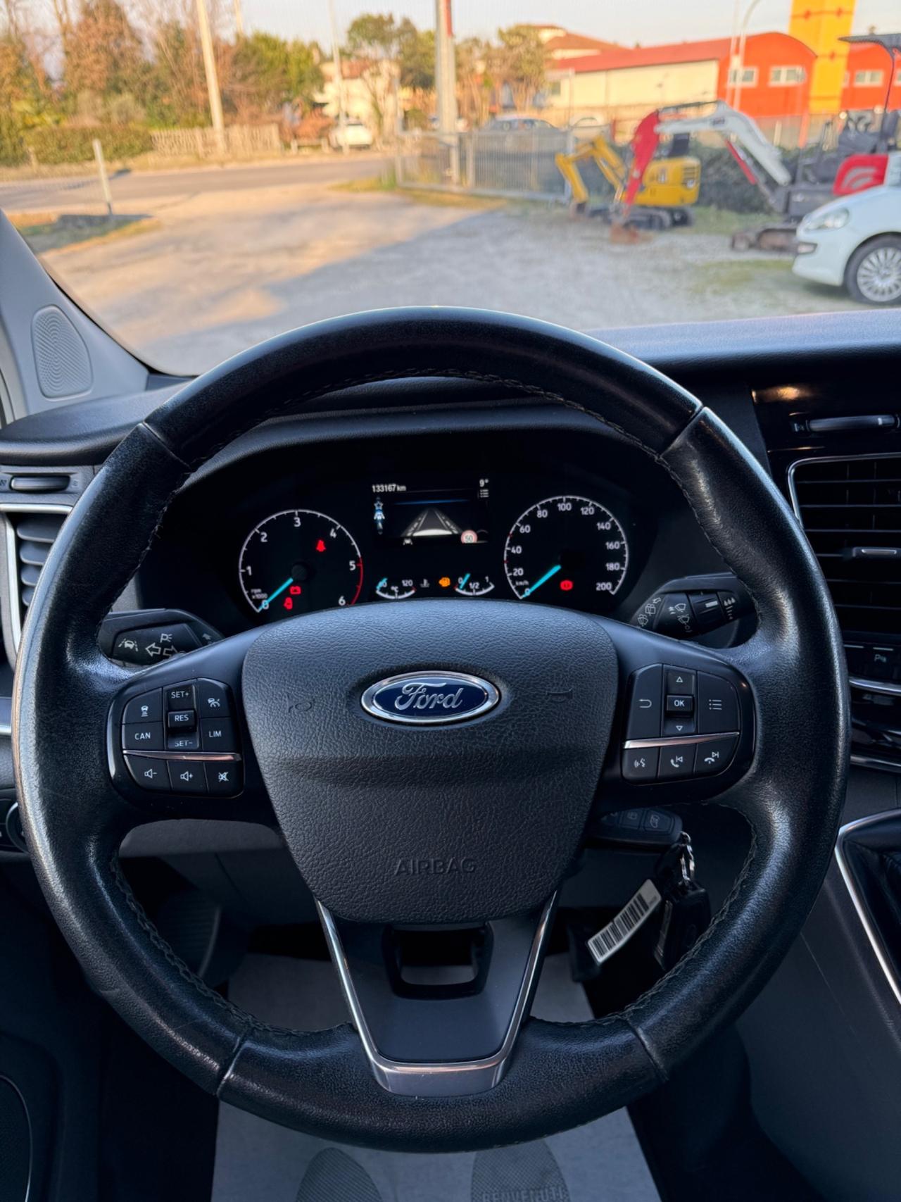 Ford Tourneo Custom 320 2.0 EcoBlue 185CV MHEV PL c/sollev. Tit.