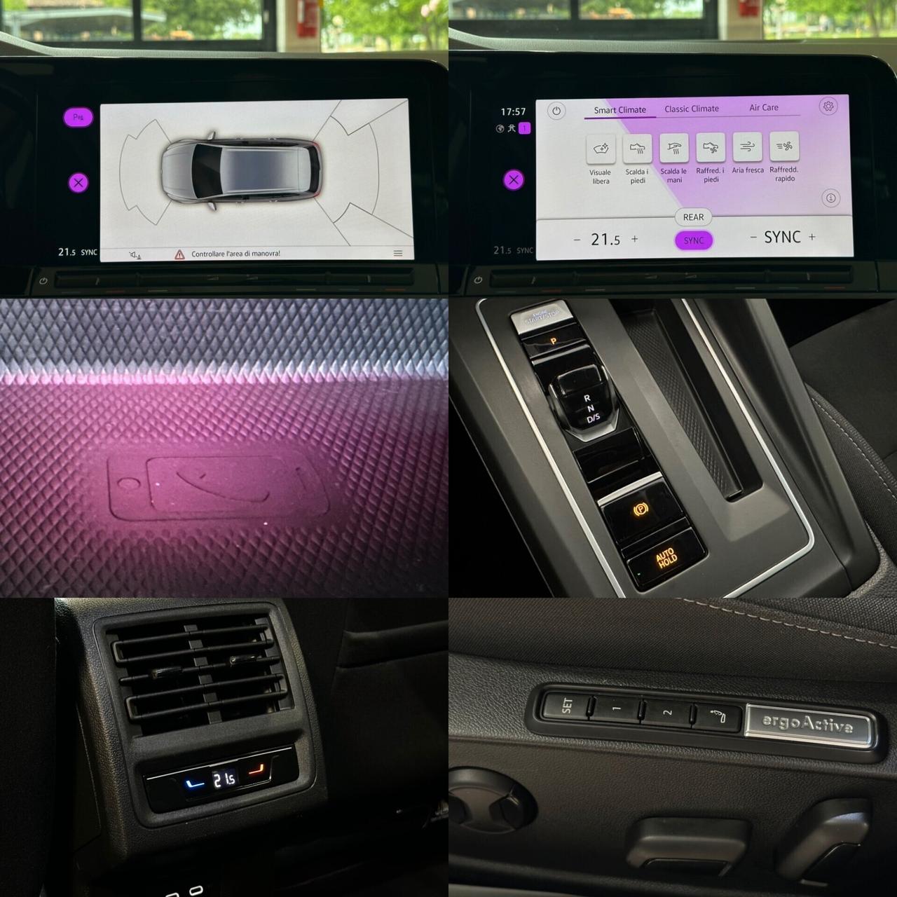 VOLKSWAGEN GOLF VARIANT 2.0 TDI STYLE 116CV DSG *CARPLAY*LED*LUCI*