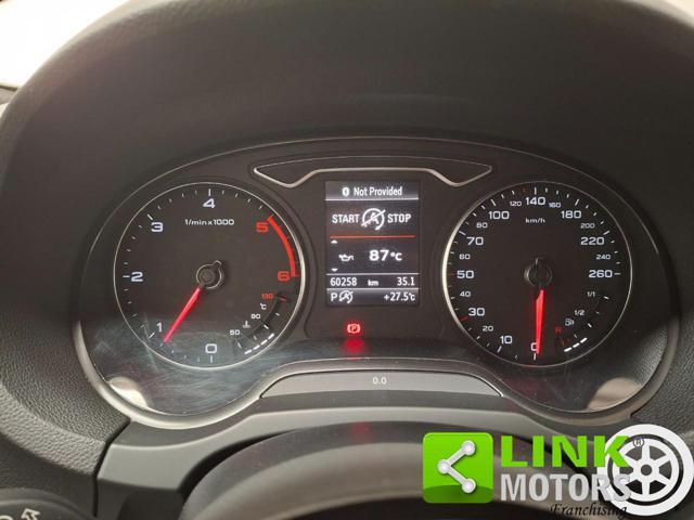 AUDI A3 SPB 2.0 TDI quattro S-Line GARANZIA INCLUSA