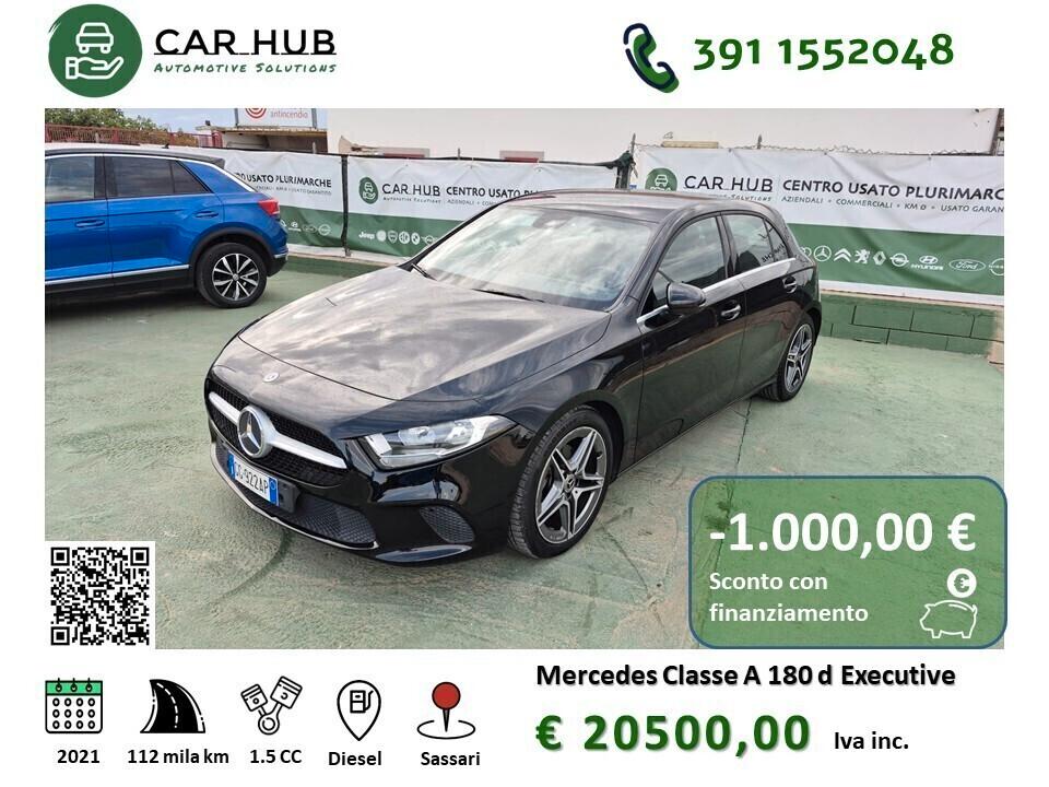 Mercedes-benz Classe A 180 d Automatic Executive