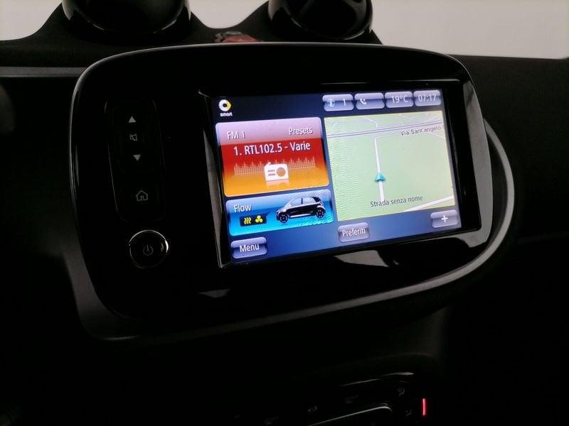 smart forfour eq enel x black
