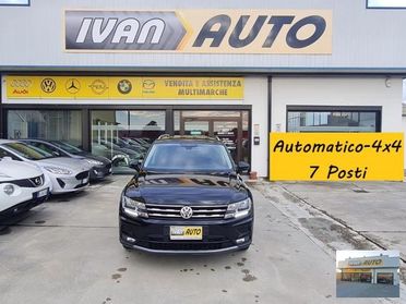 VW Tiguan ALLSPACE 2.0 TDI-7 POSTI-4X4-AUTOMATICO