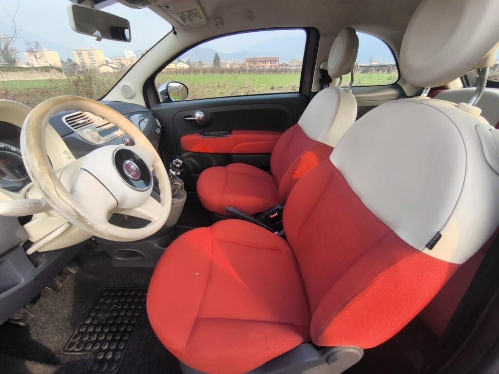 FIAT 500 1,2 BENZINA LOUNGE- OK NEOPATENTATI