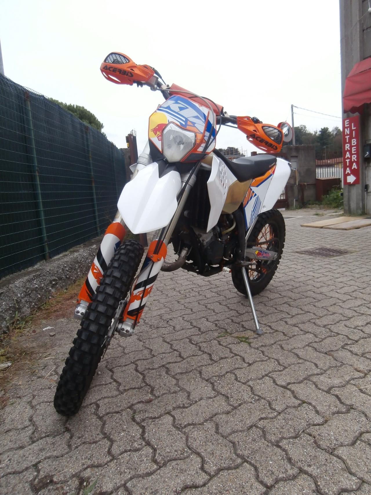 Ktm 125 EXC del 2008 compreso trapasso-tagliando-garanzia