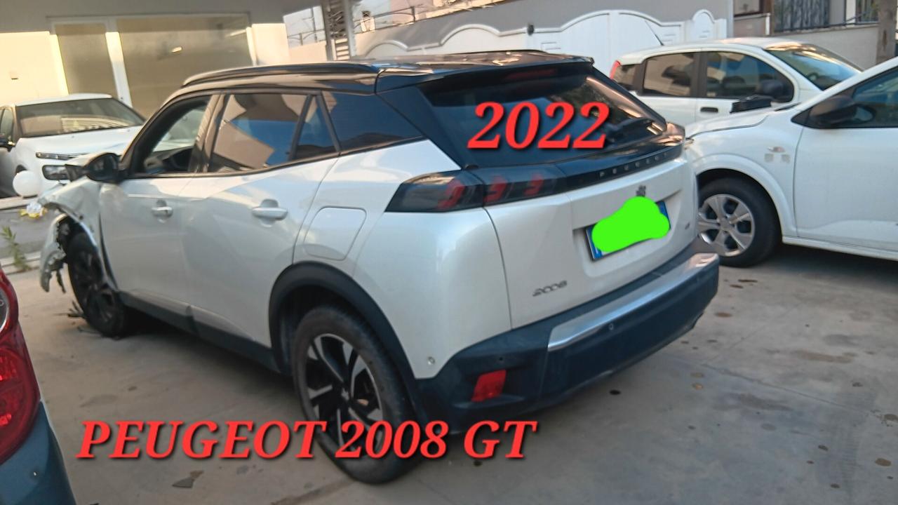 Peugeot 2008 GT INCIDENTATA SINISTRATA MONDIALCARS