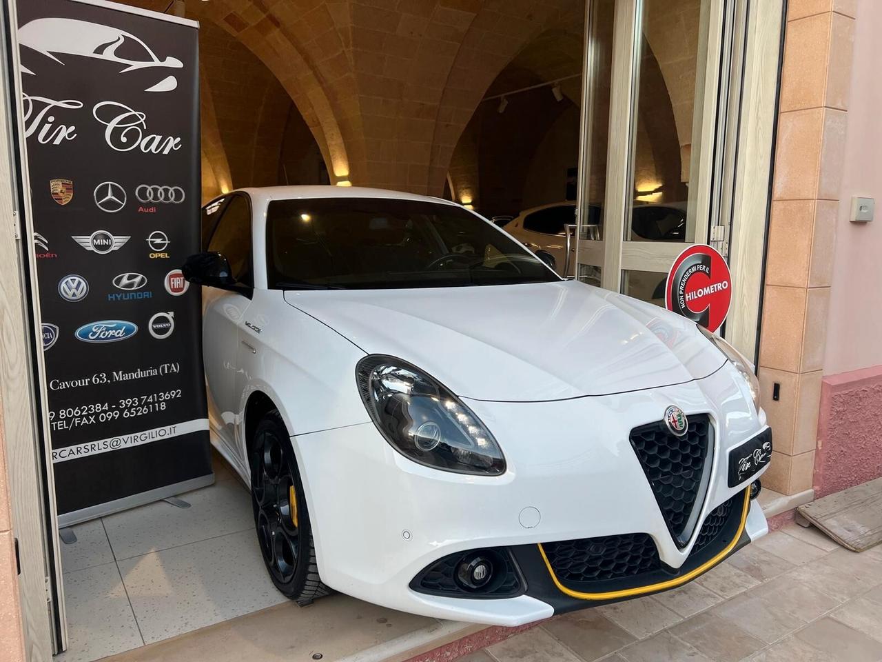 ALFA ROMEO GIULIETTA VELOCE 2.0 TCT 170CV ALCANTARA NAVI CRUISE ANNO 2020