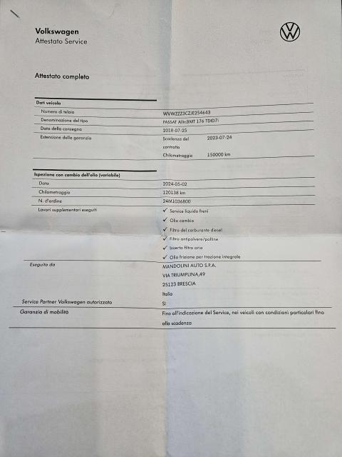 Volkswagen Passat Alltrack Passat VIII Alltrack 2.0 bitdi 4motion 240cv dsg