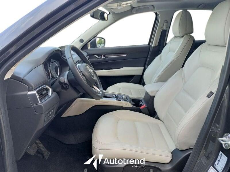 Mazda CX-5 2.2L Skyactiv-D 175 CV AWD Automatica Exclusive + Cruise Pack + Leather Pack White