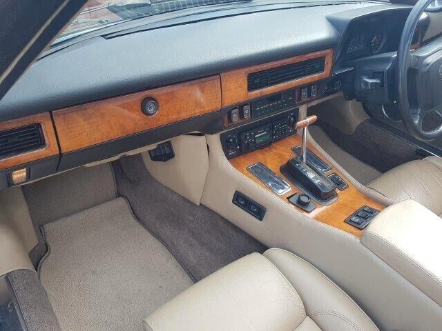 JAGUAR XJS 5.3 V12 CONVERTIBILE -TARGA ORO -SERVICE BOOK