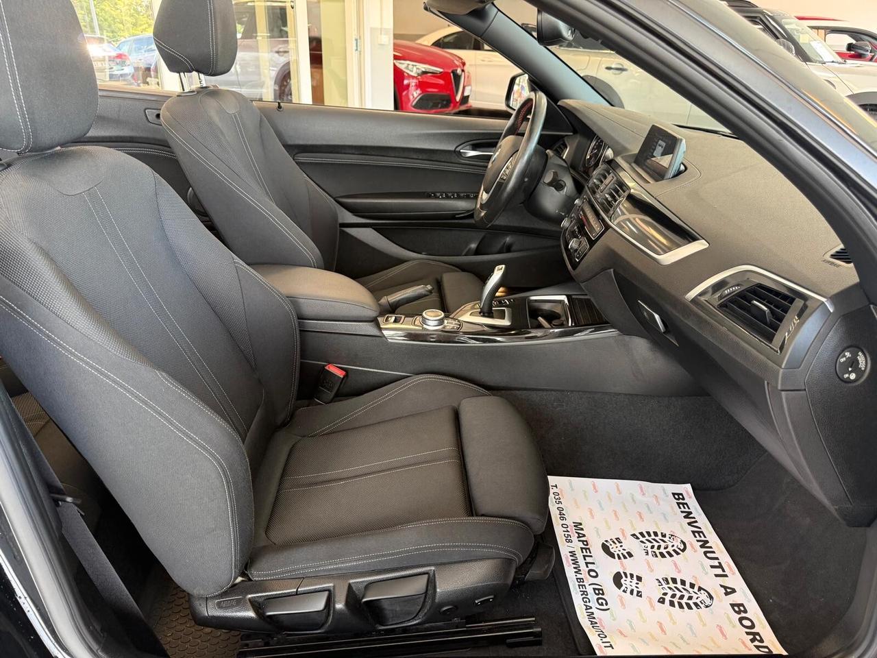 Bmw 218 218d Cabrio Sport aut.