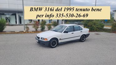 Bmw 316 316i EPOCA STORICA NO BOLLO ASS RIDOTTA