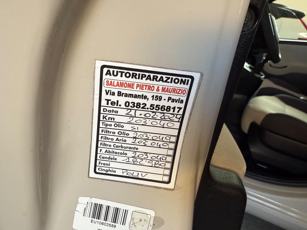 Fiat Panda 0.9 Natural Power Pop BOMBOLE OK 07/2029
