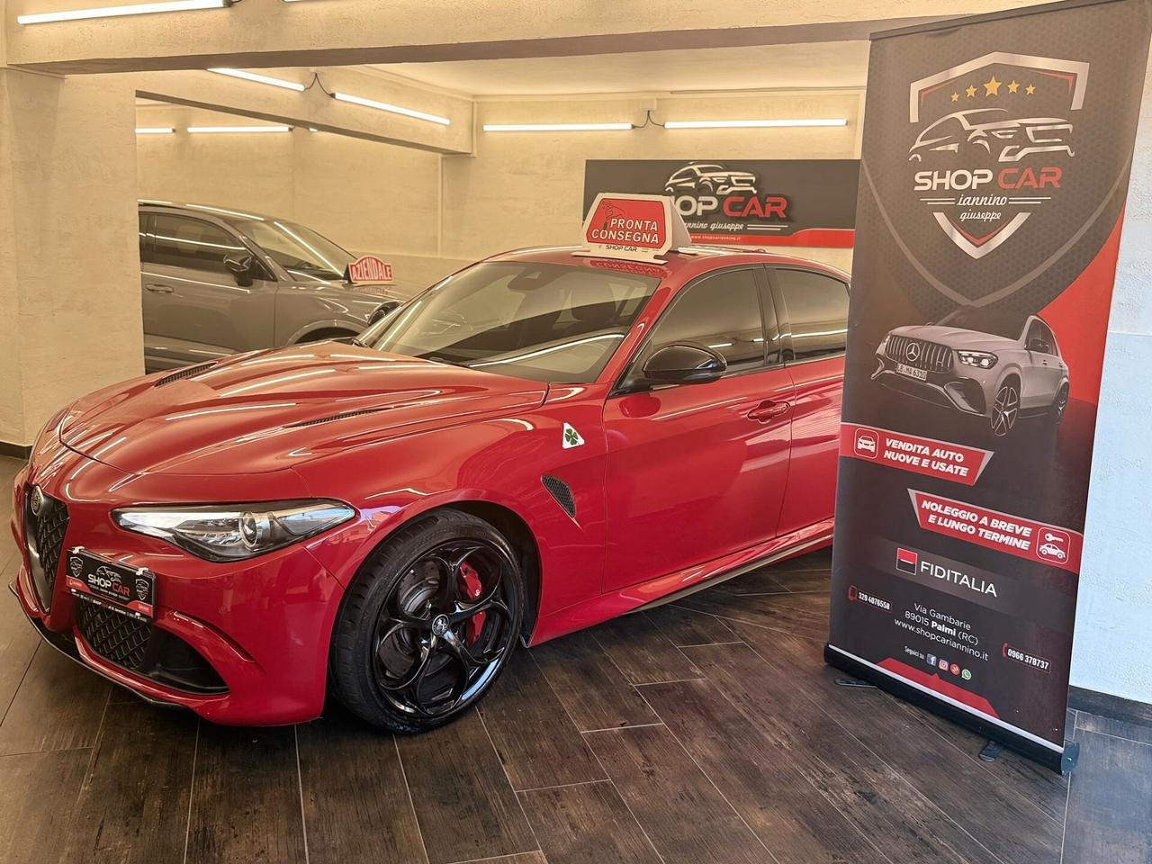 Alfa Romeo Giulia 2.9 V6 Bi-Turbo AT8 Quadrifoglio