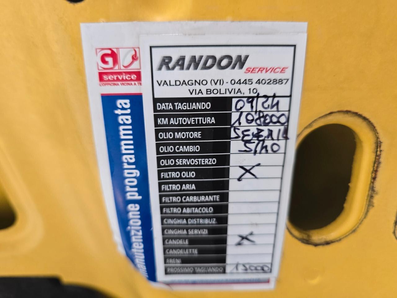 Alfa R. MiTo 1.4 78 CV S&S Dist. Sp. Pack 2012 NEOPATENTATI