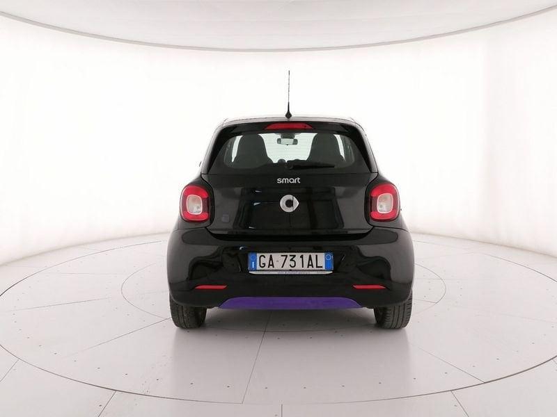 smart forfour eq enel x black