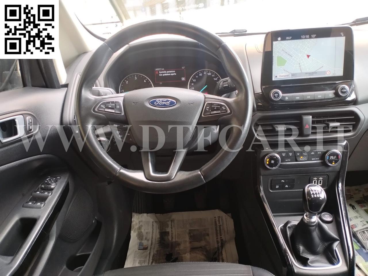 Ford EcoSport 1.5 TDCi 100 CV Start&Stop Titanium