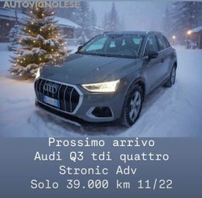 AUDI Q3 35 TDI quattro S tronic BS Adv-PELLE-CAMERA ecc
