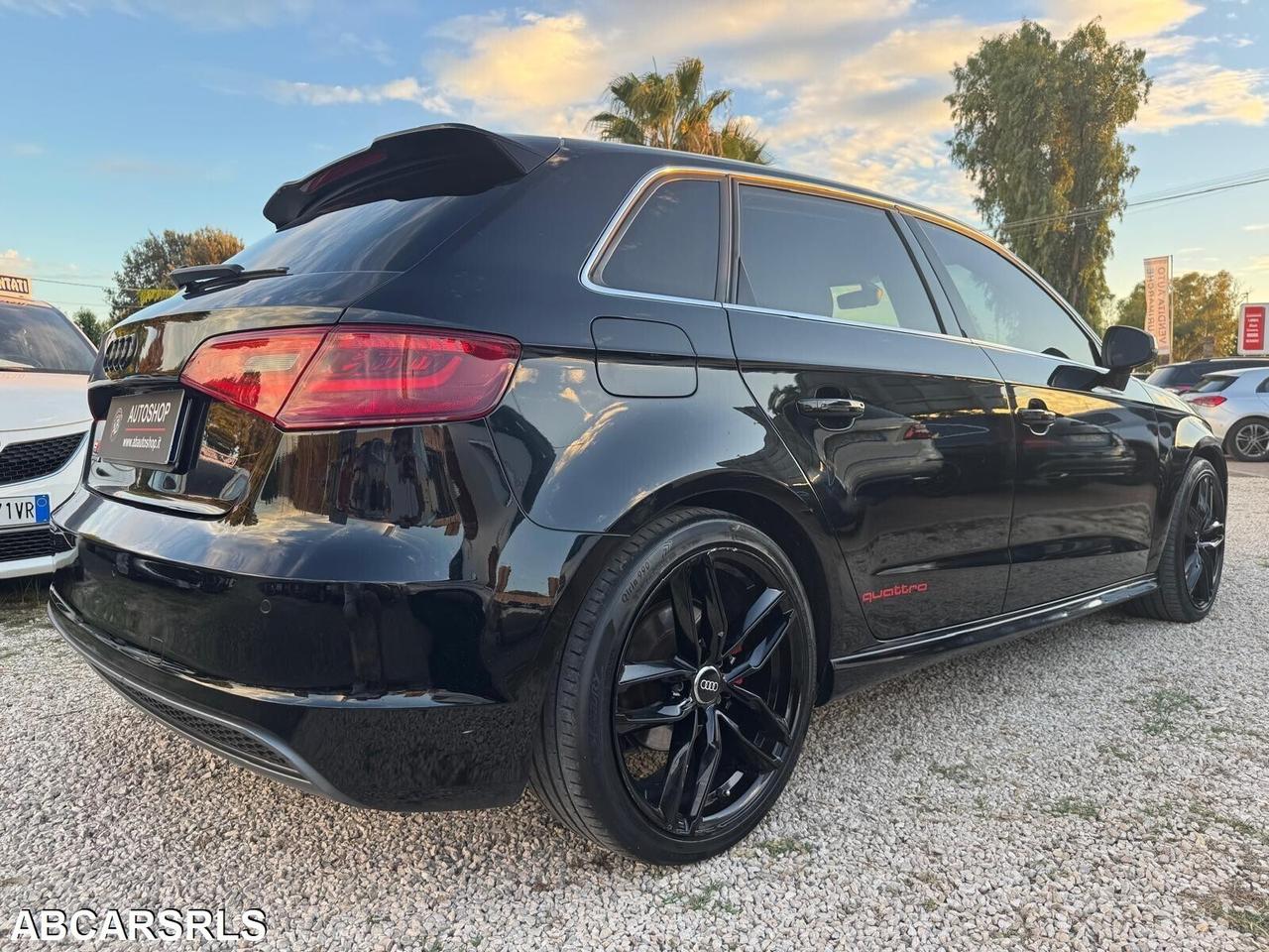 AUDI - A3 Sportback - 2.0 TDI quattro S-tronic S-line - FINANZIABILE - PERMUTE
