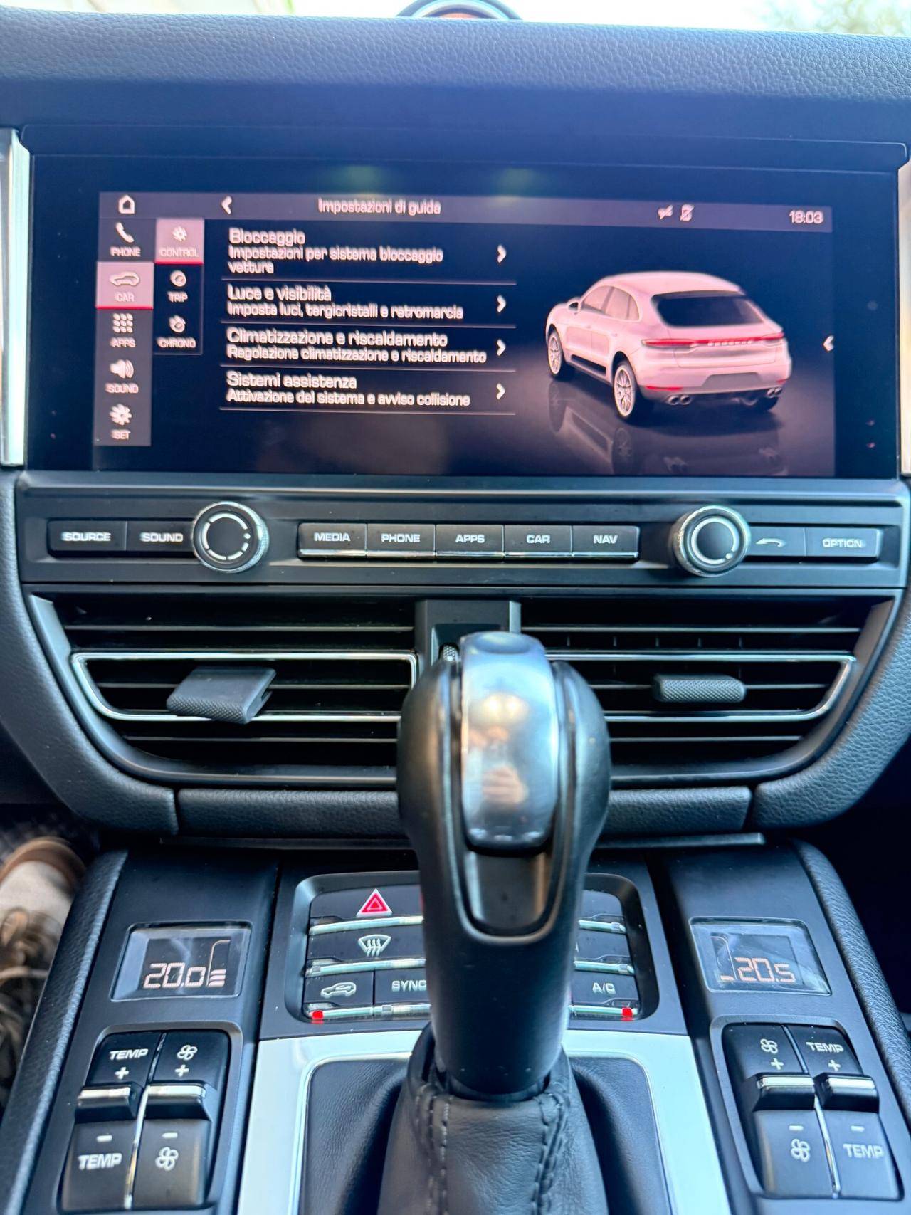 Porsche Macan 2.0 245cv pdk NAVI,TELECAMERA,VIRTUAL COCKPIT,APPLE CARPLAY,FULL LED,PELLEANDROID AUTO,ANTIFURTO