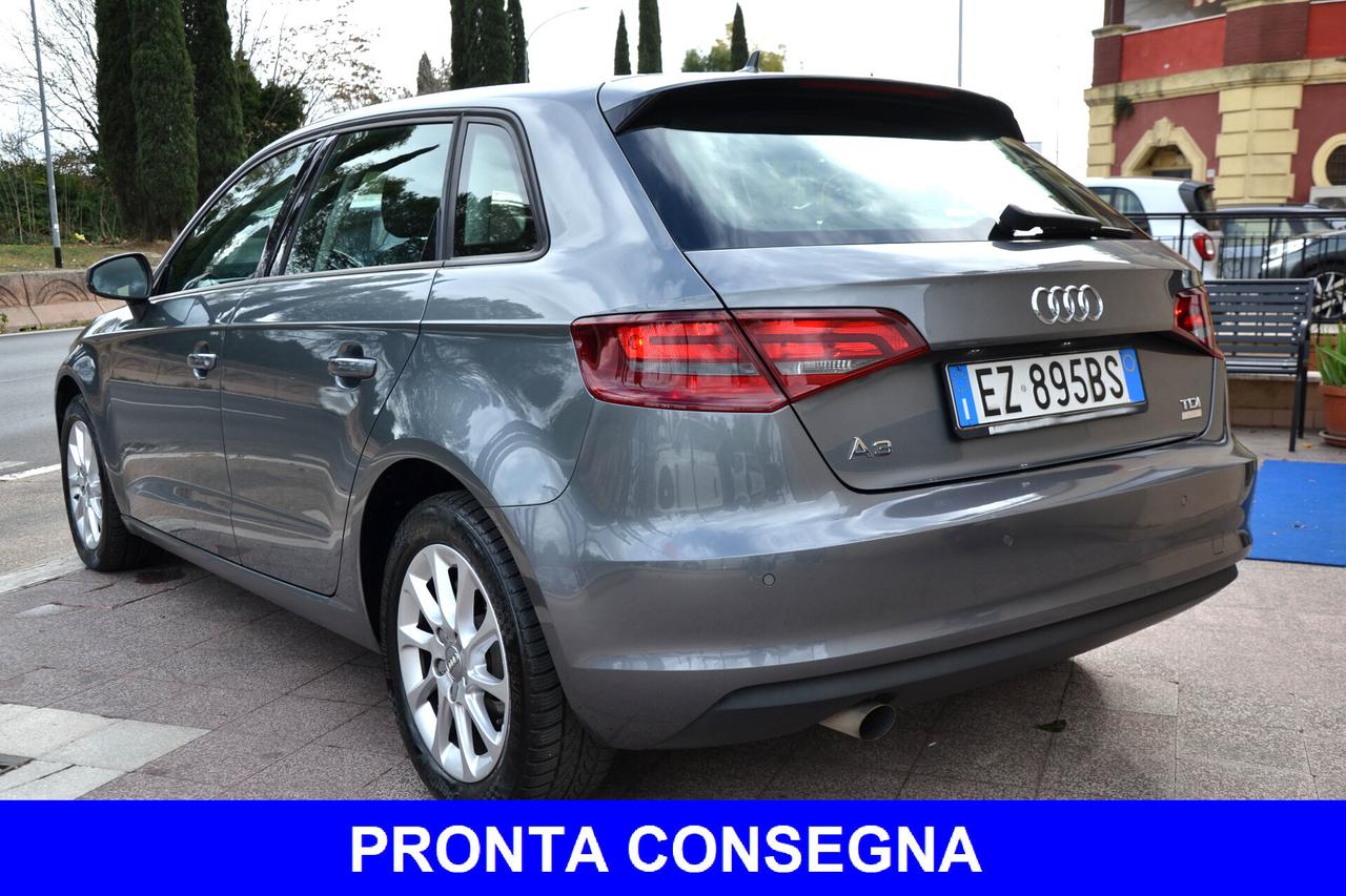 Audi A3 1.6 TDI 110CV SPORTBACK EURO6B *GARANZIA 12 MESI**