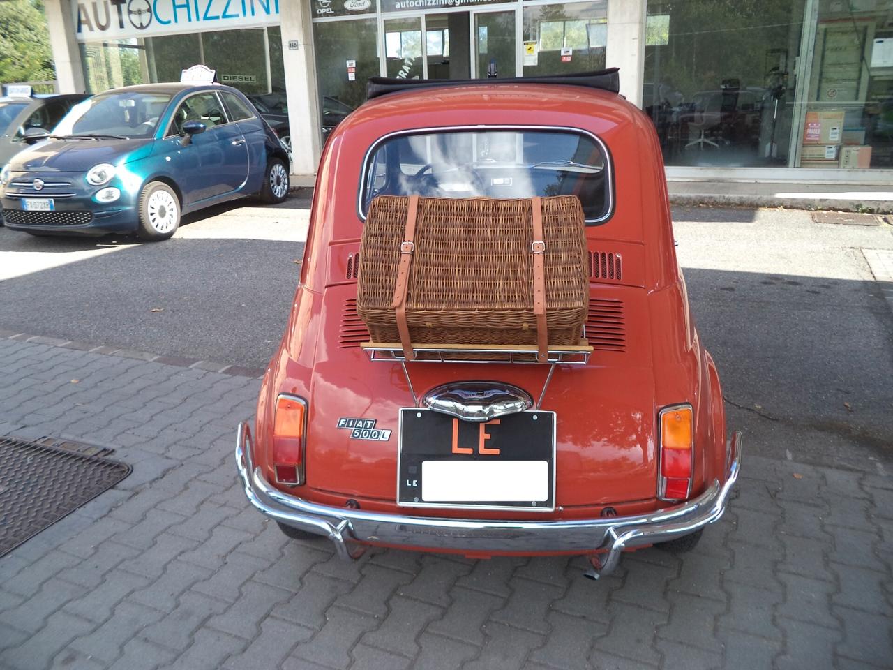 FIAT 500L ORANGE DEL 1970 CON 21000 KM PERFETTA