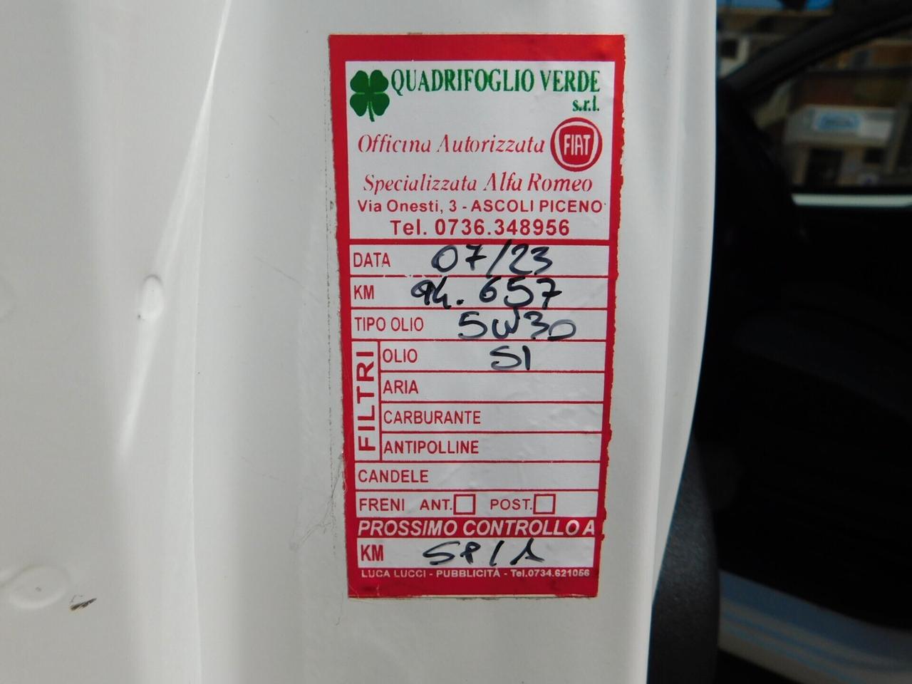 QUBO 1.3 Mjet Eu6 AUTOCARRO 4posti N1 LOUNGE 2020