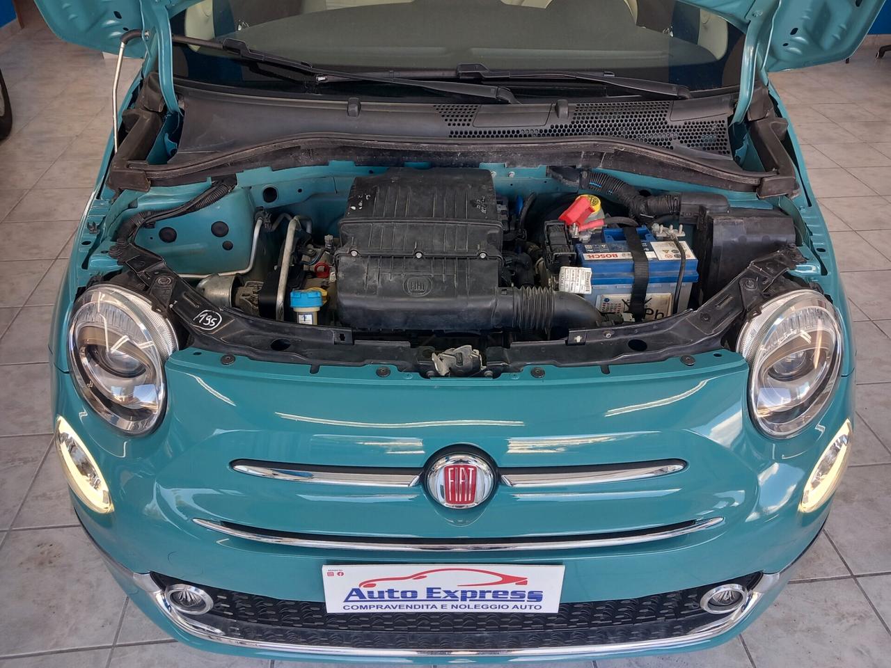 Fiat 500 anno 2017 1.2 benzina 120 mila km