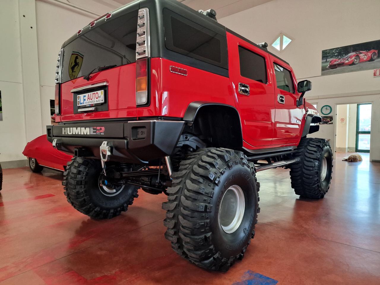 Hummer H2 BIGFOOT PONTI UNIMOG A PORTALE