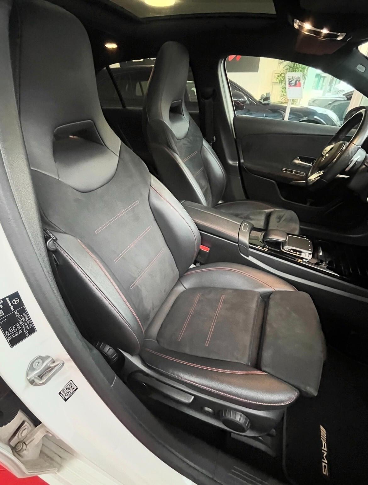 MERCEDES CLASSE A 1.6 TDI 116CV Sport Extra Cambio automatico Navi Cerchi AMG Pelle Alcantara allestimento AMG OK NEOPATENTATI