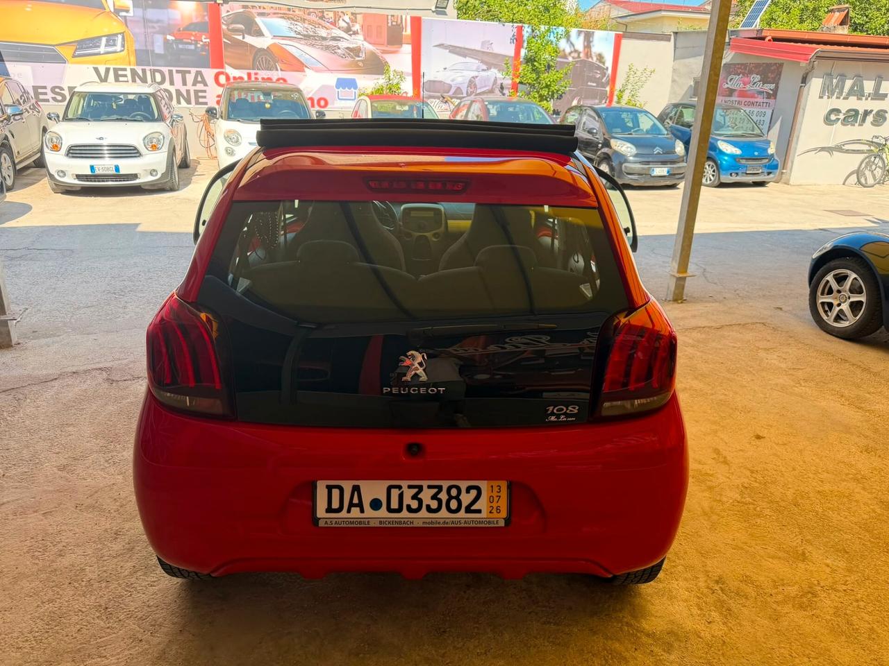 Peugeot 108 1.0cc benzina 12 mesi garanzia-2018