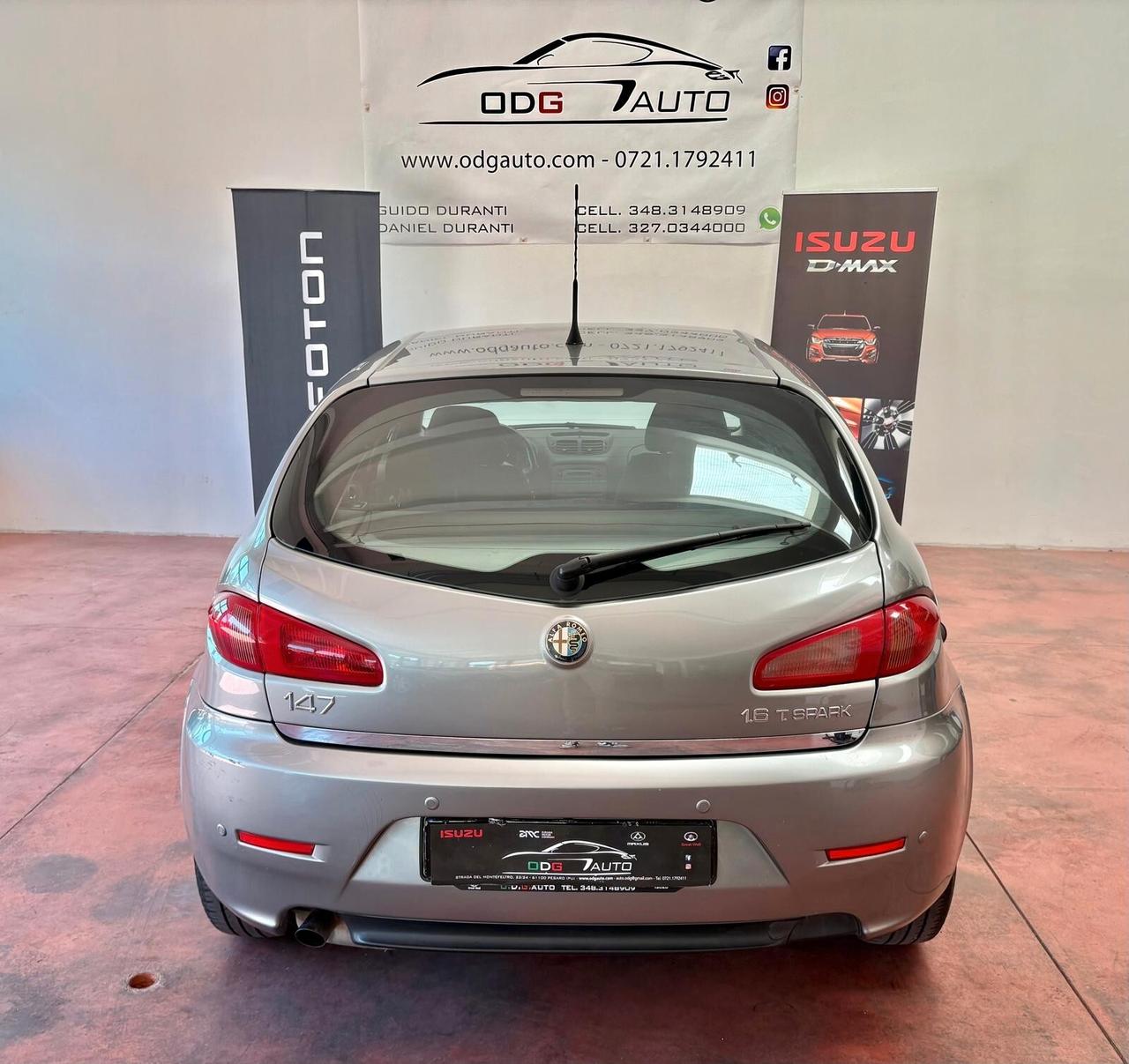 ALFA ROMEO 147 serie2 benz.1.6 CV 105 Km 152.418 certificati PER NEOPATENTATI