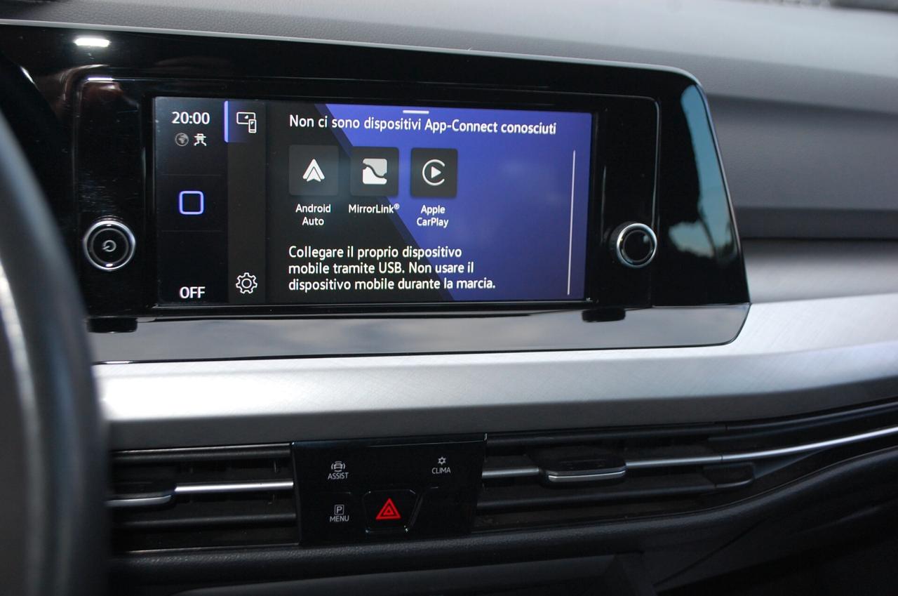 Volkswagen Golf 1.0 etsi evo Life 110CV dsg Uff Italy Led Lega App