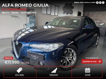 Alfa Romeo Giulia 2.2 Turbodiesel 180 CV - 2018