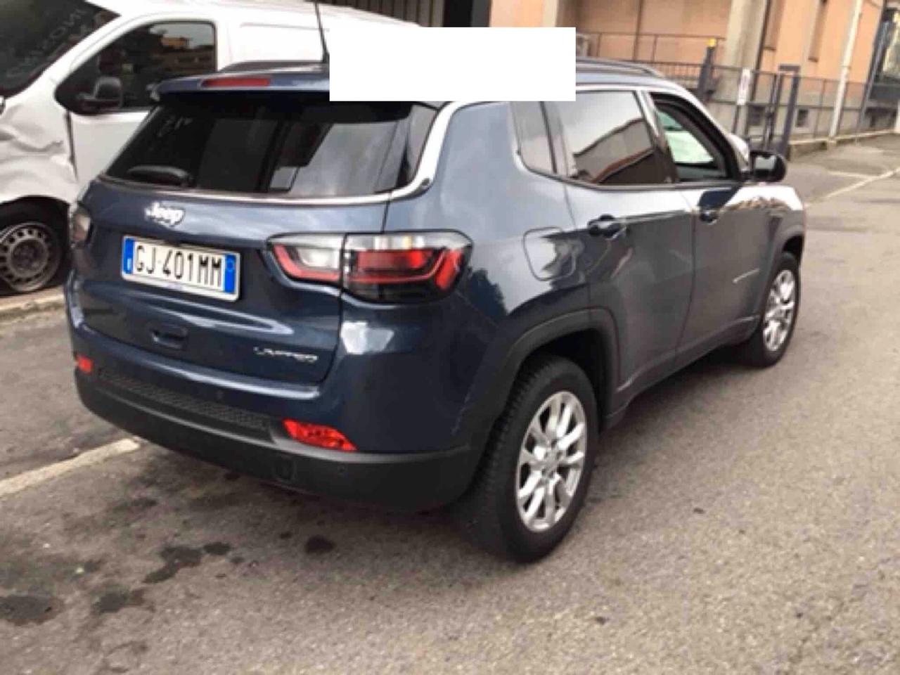 JEEP COMPASS 1.6 M-JET 16V 130CV 6M. 2WD LIMITED ( FARI LED - COCKPIT - ADAPTIVE CRUISE - PELLE - MIRROR - SENSORI POST. - TELECAMERA POST. )
