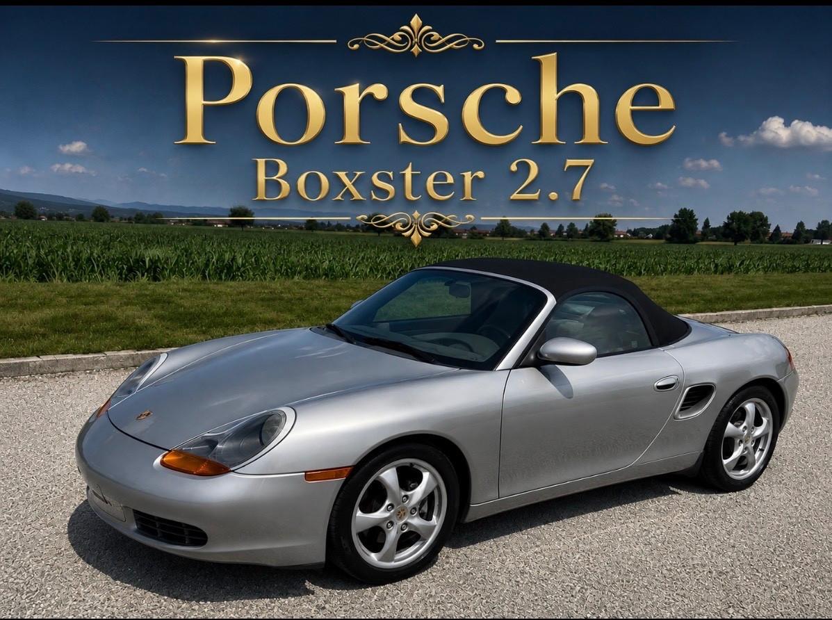 Porsche Boxster 2.7i 24V cat