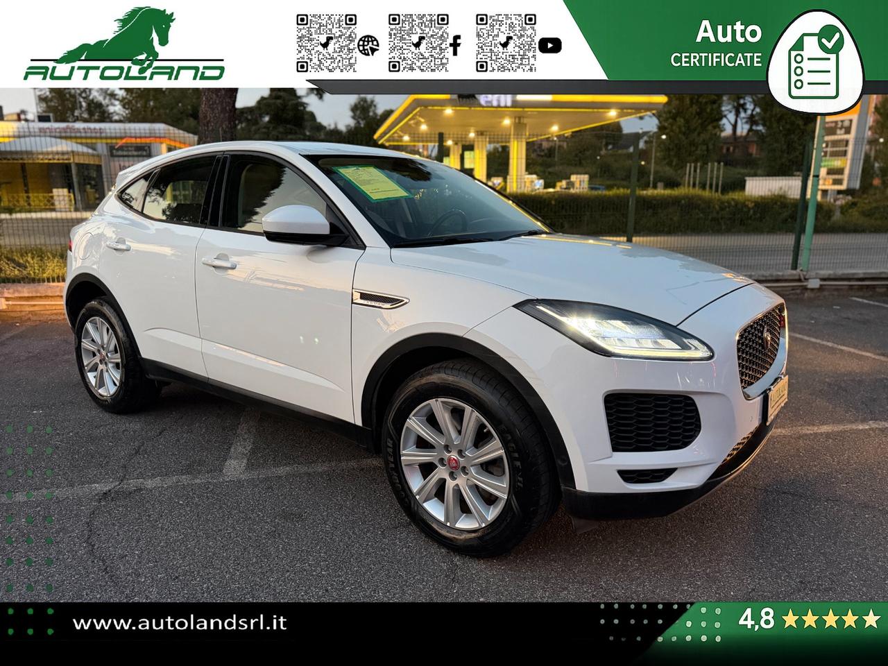 Jaguar E-Pace 2.0 i4 S awd 200cv Servive Jaguar Garanzia fino 36