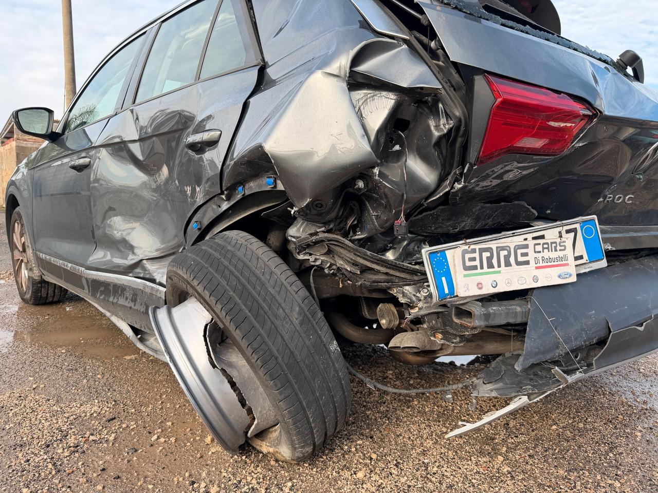 VOLKSWAGEN T-ROC 2020 1.5 BENZINA 150 CV *SINISTRATO