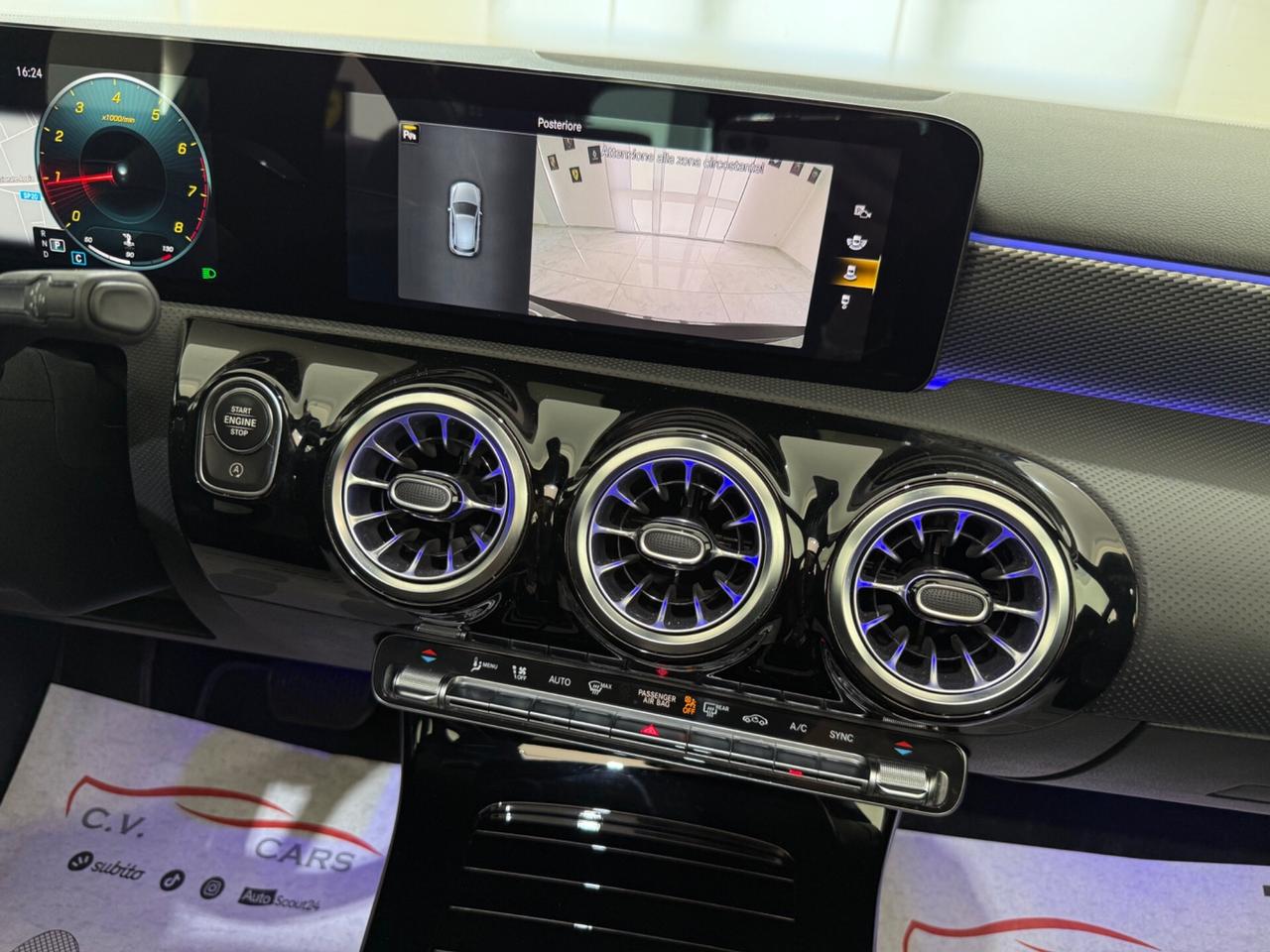 MERCEDES-BENZ A 180 D AUTOMATIC SPORT IVA ESPOSTA