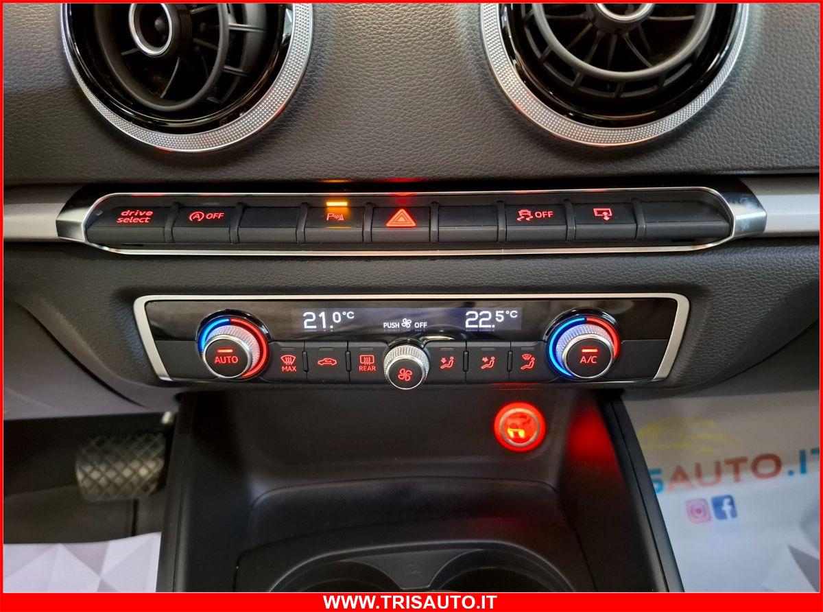 AUDI A3 SPB 1.6 Tdi S-Tronic Ambition NEOPATENTATI (FARI LED+NAVI)