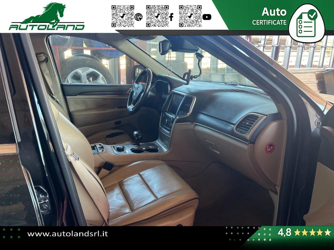 Jeep Grand Cherokee 3.0 crd V6 Overland 250cv auto