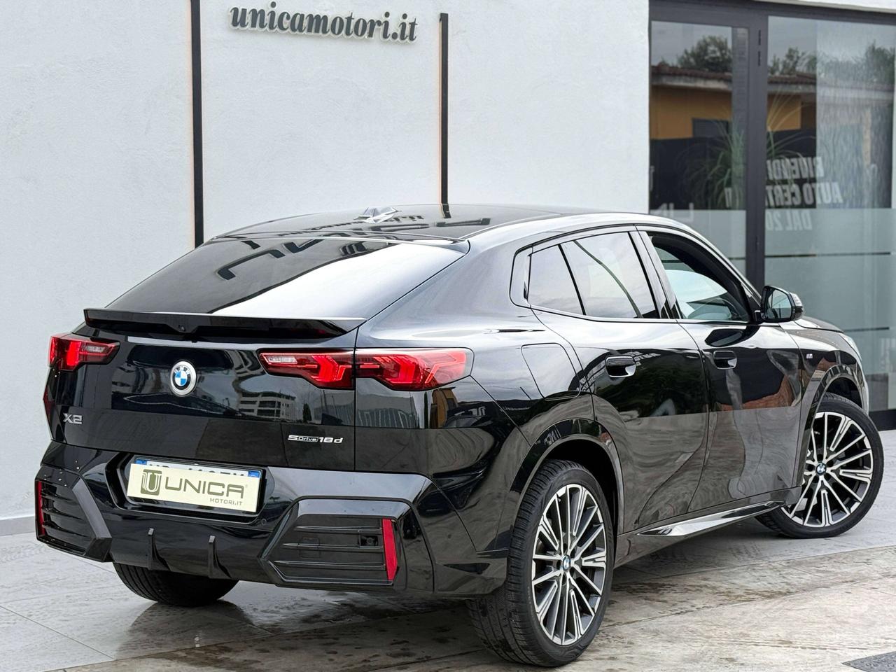 BMW X2 S-Drive 18d Msport 2.0 150 CV TETTO PANORAMICO - MY24