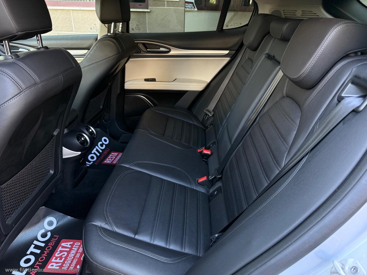 ALFA ROMEO Stelvio 2.2 T.diesel 190CV AT8 Q4 Sprint MY 2021 - GANCIO DI TRAINO ELETTRICO-PELLE
