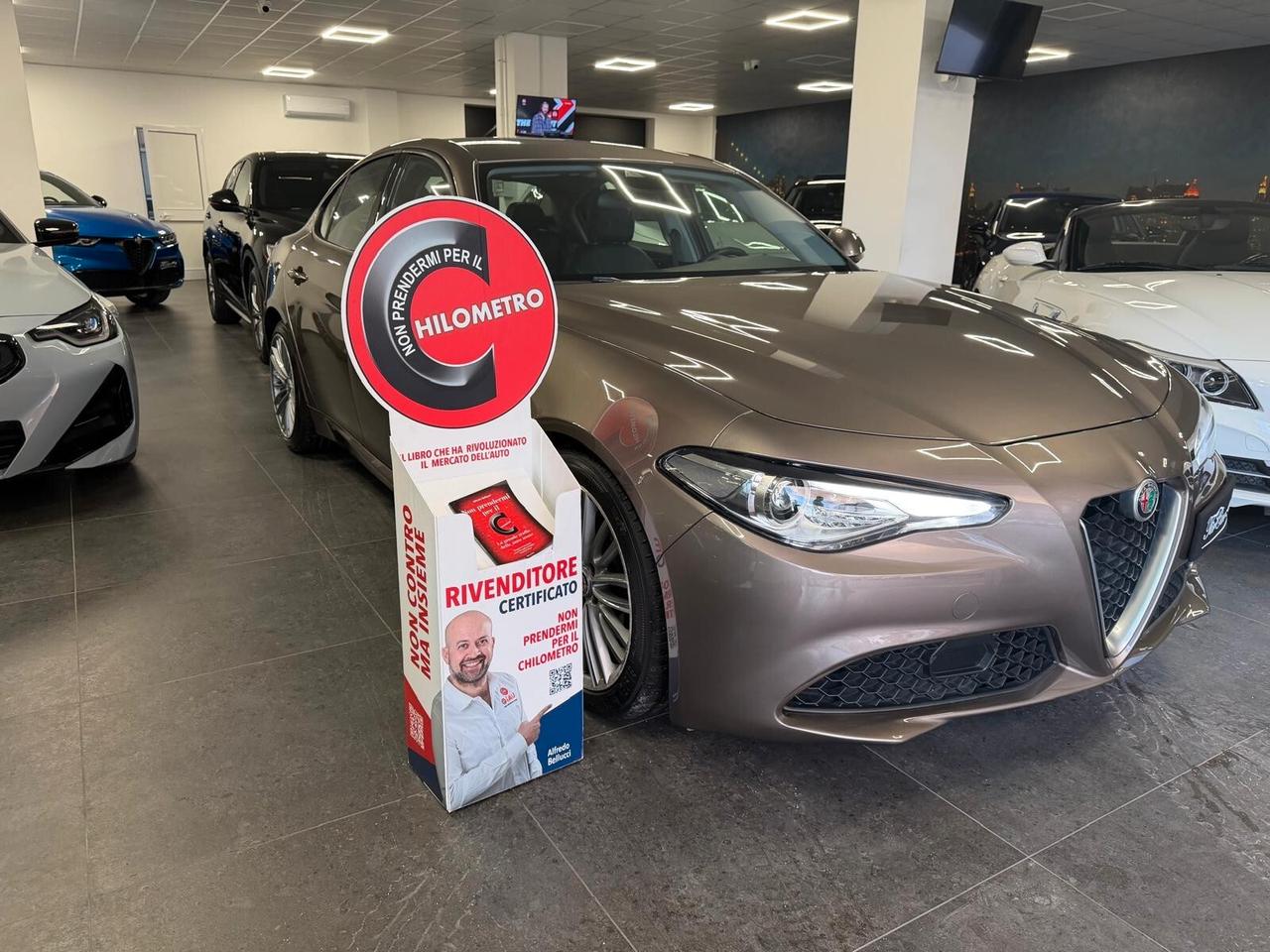 ALFA ROMEO GIULIA 2.2 180CV RWD PELLE NAVI CRUISE ANNO 2017