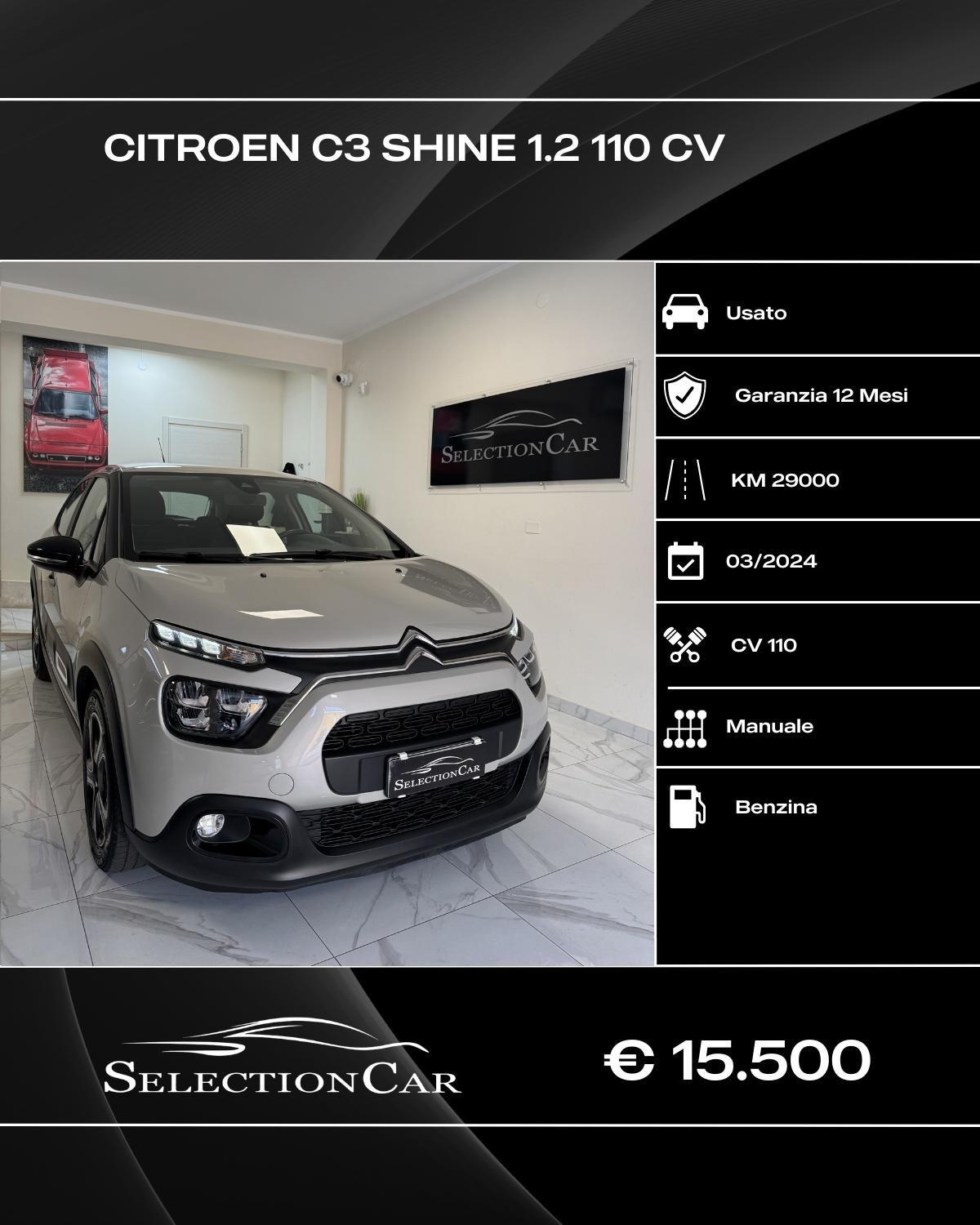 Citroen C3 PureTech 110 S&S EAT6 Max