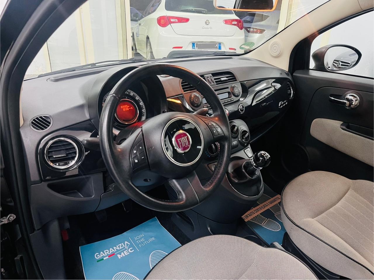 Fiat 500 1.2 Lounge 69cv anno 2012