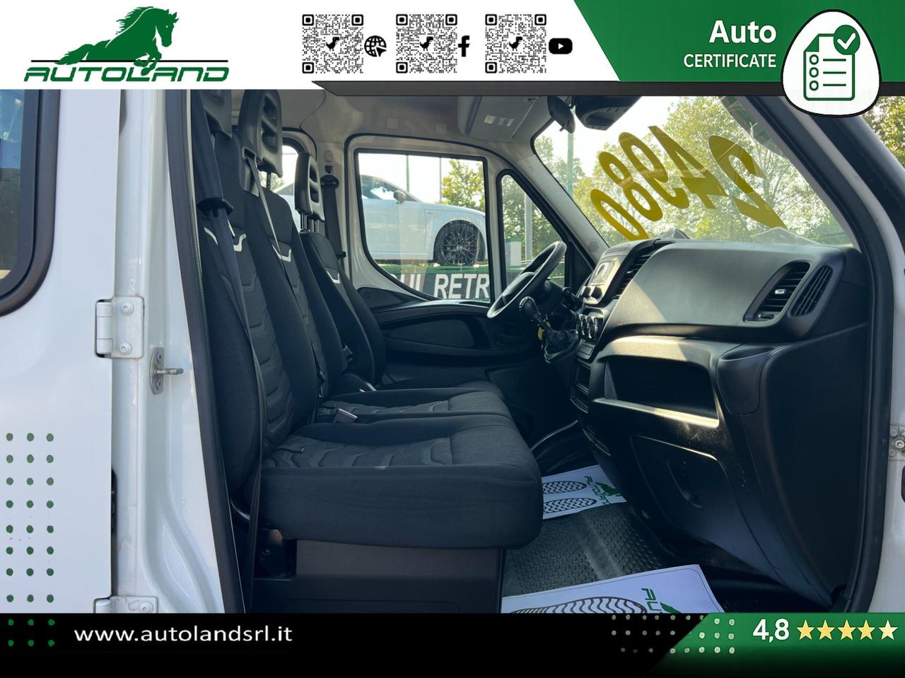 IVECO Daily 35 S14 D 3750 Doppia Cabina - WEBASTO - Clima Automatico - Gancio - Traino